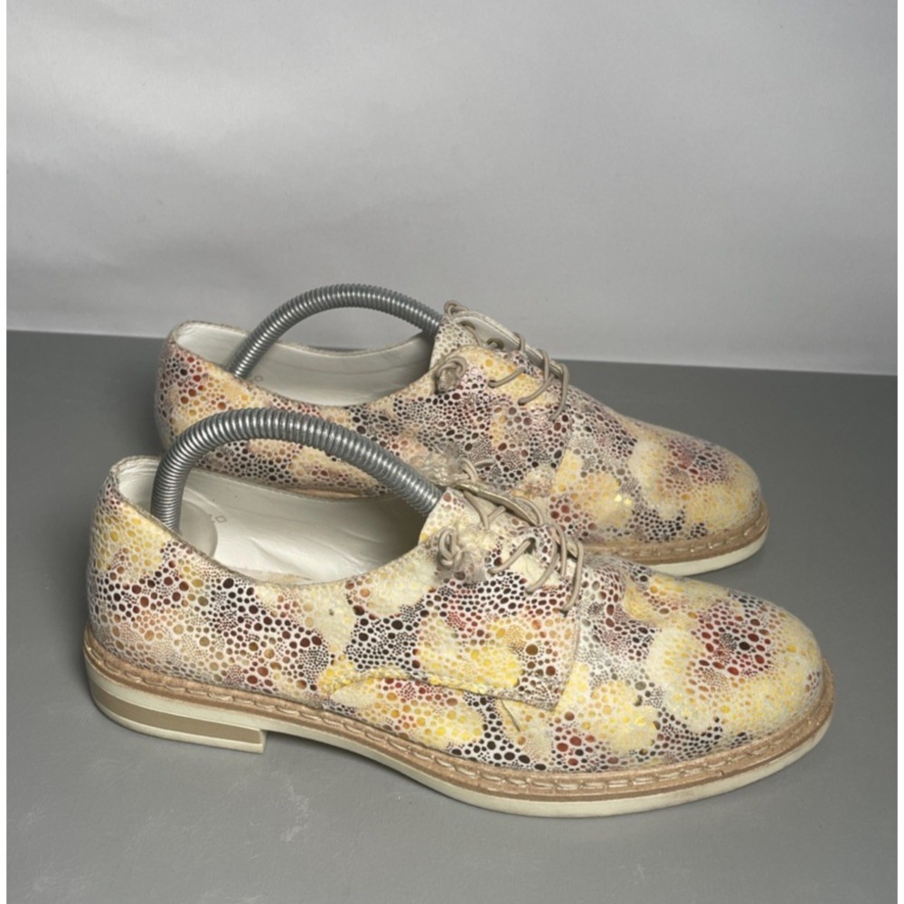 Rieker Antistress Metallic Glitter Shoes Women's Size EU37